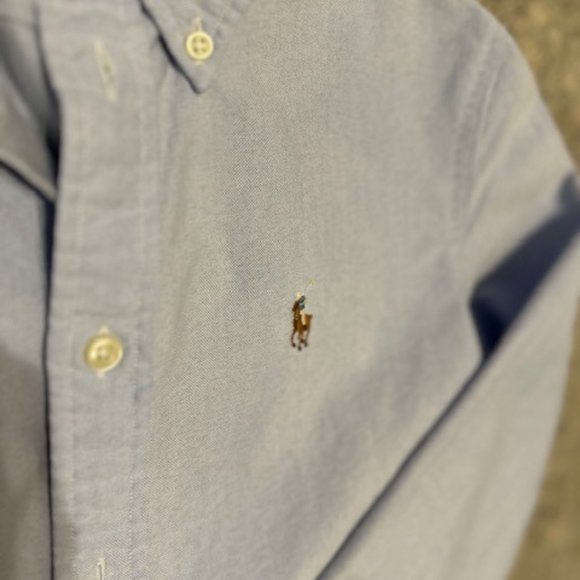 Ralph Lauren Custom Fit Tailored Button Down Oxford - Picture 3 of 8